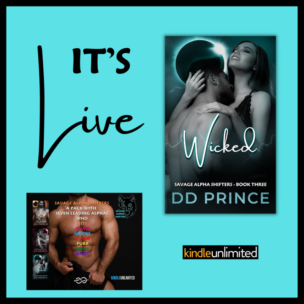 Wicked, Savage Alpha Shifters 3 by DD Prince
